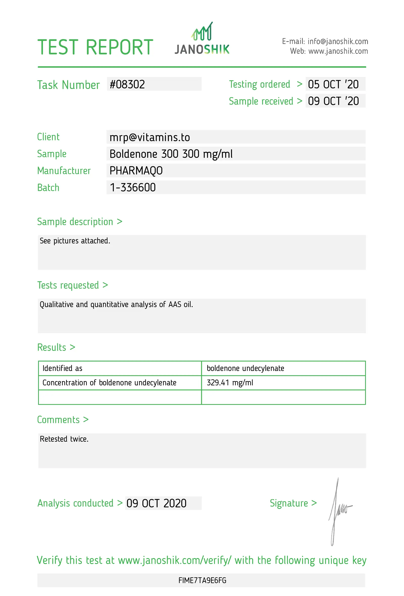 Boldenone 300 – Pharmaqo Labs - Imagen 4