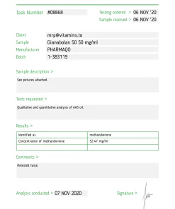 Alternative view of Dianabolan 50 – Pharmaqo Labs