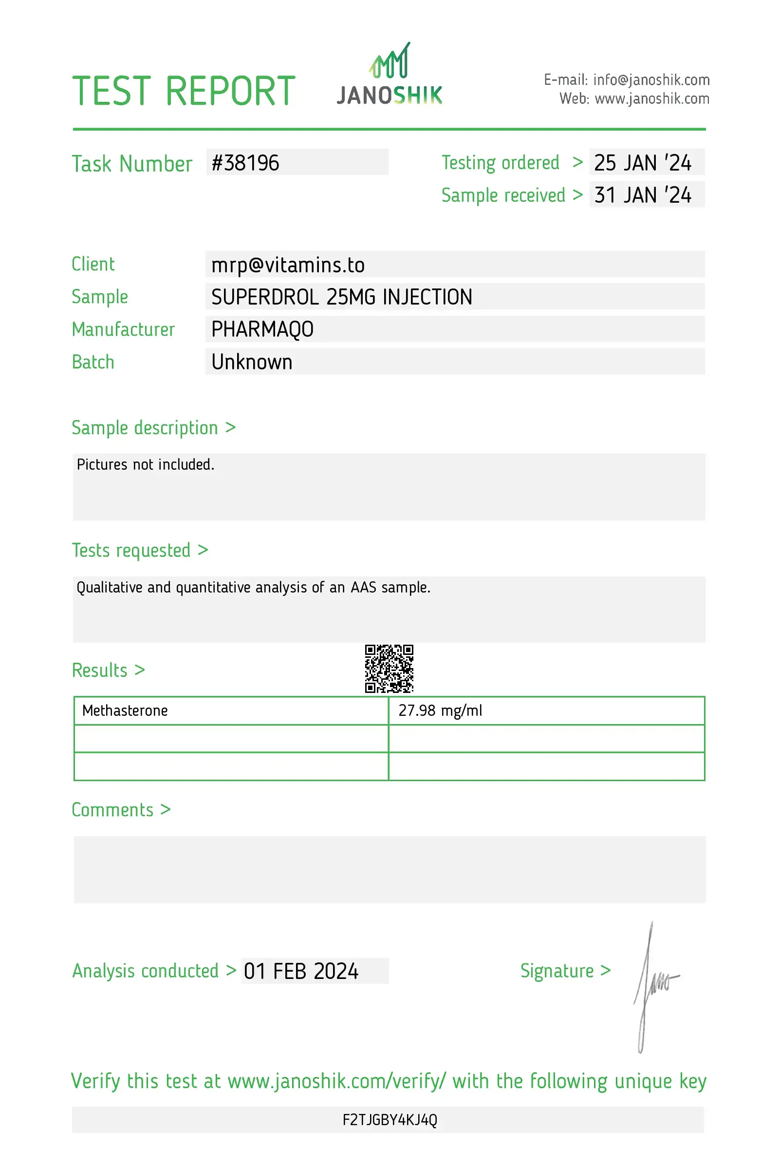 Superdrol 25 – Pharmaqo Labs - Imagen 3