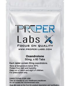 Alternative view of Anavar50 – Proper Labs [60tabs/50mg]