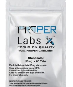 Alternative view of Winstrol – Proper Labs [60tabs/50mg]