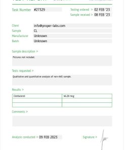 Alternative view of Clenbuterol – Proper Labs [100Tabs/40mcg]