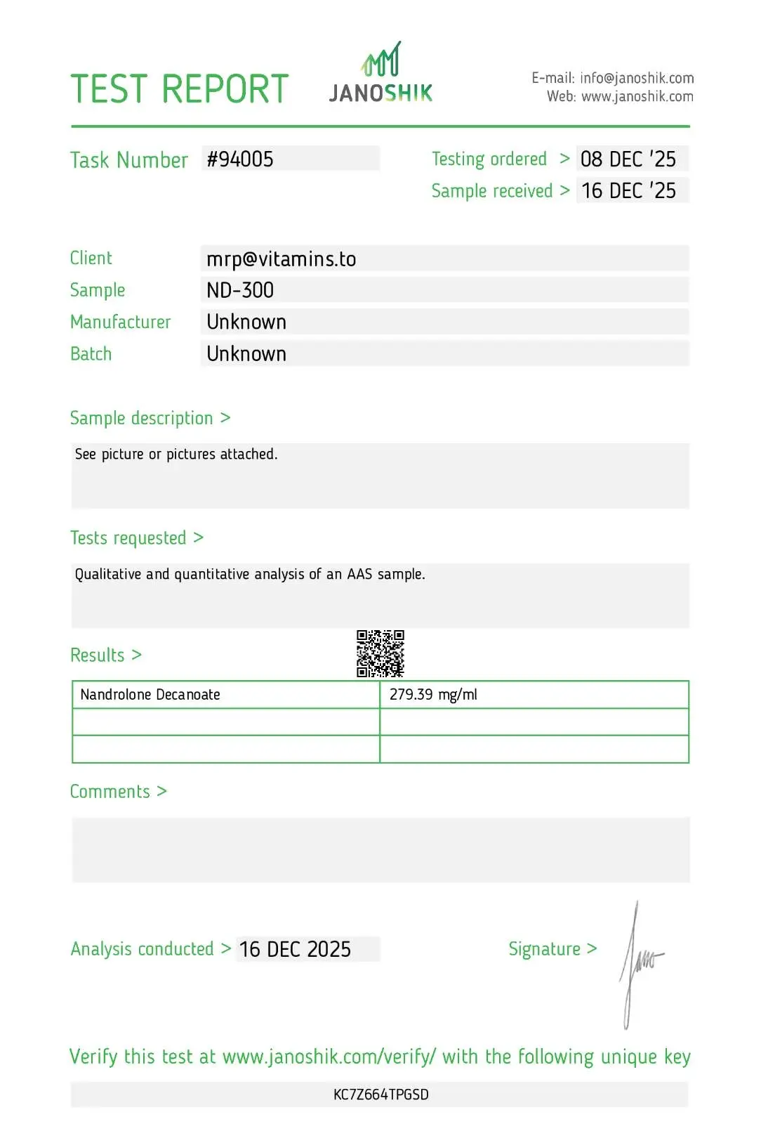 Nandrodec 300 – Pharmaqo Labs - Imagen 4
